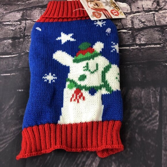 Pet Central X-Small Dog flower pattern, Llama & Reindeer outfits - Picture 3 of 9